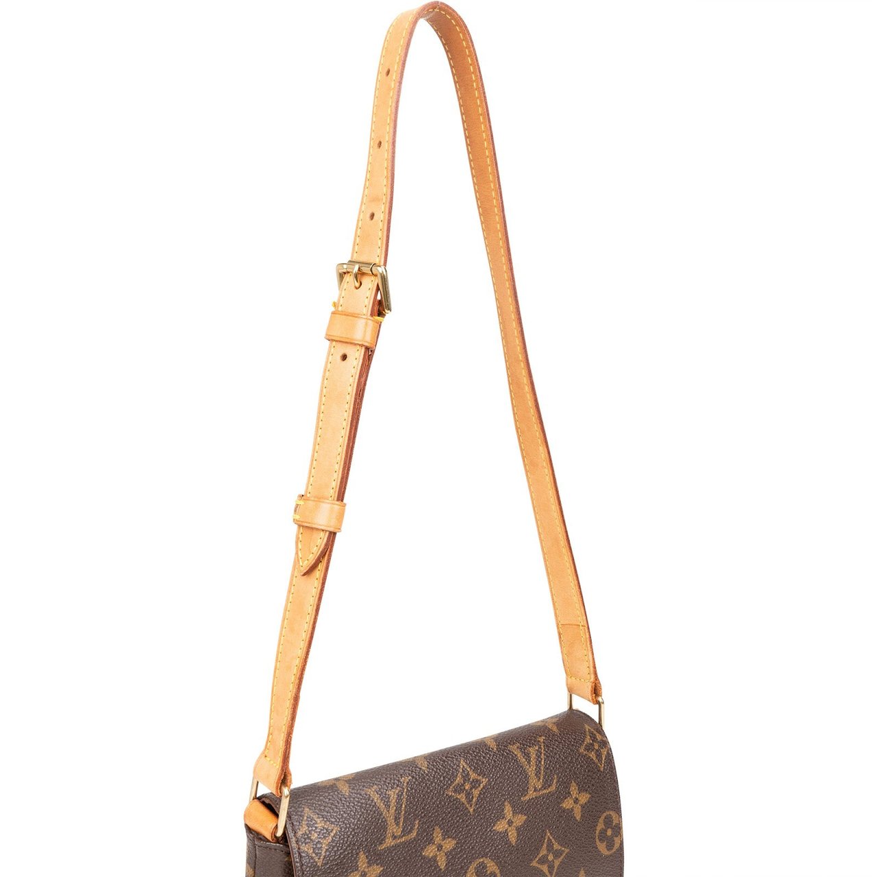 Louis Vuitton Louis Vuitton Monogram Canvas Salsa Musette PM Shoulder Bag Bruin