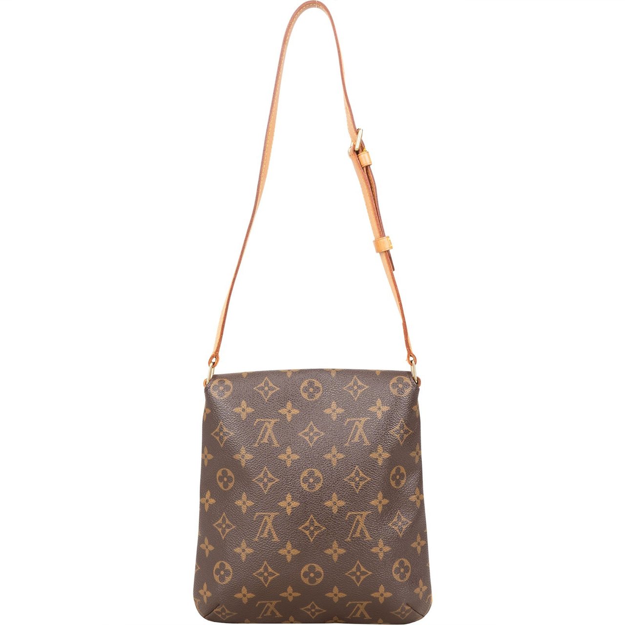 Louis Vuitton Louis Vuitton Monogram Canvas Salsa Musette PM Shoulder Bag Bruin