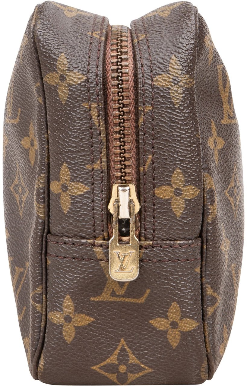 Louis Vuitton Louis Vuitton Monogram Canvas Trousse Toilette 23 Clutch Bruin