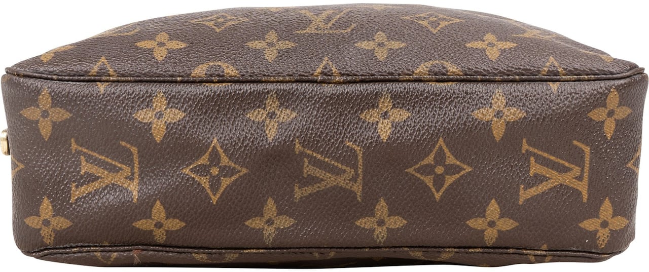 Louis Vuitton Louis Vuitton Monogram Canvas Trousse Toilette 23 Clutch Bruin