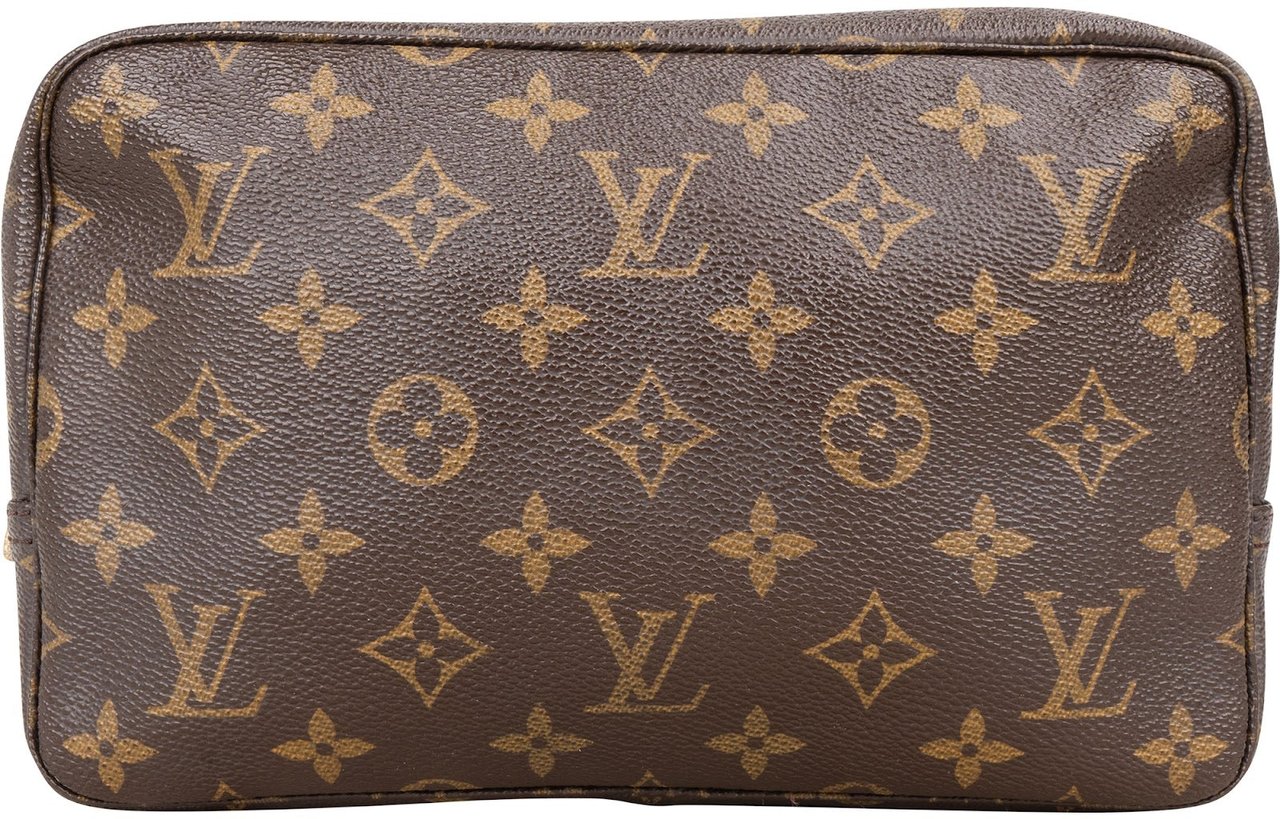 Louis Vuitton Louis Vuitton Monogram Canvas Trousse Toilette 23 Clutch Bruin