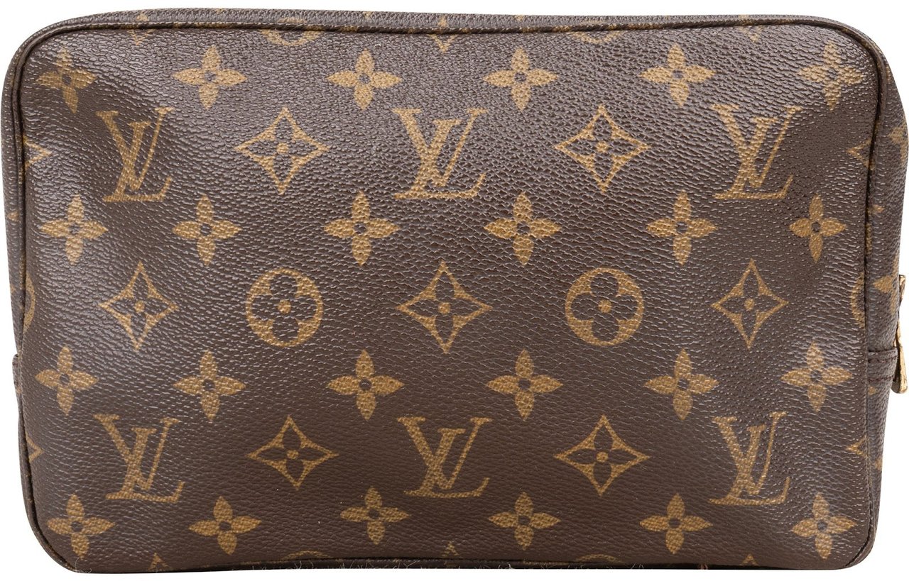 Louis Vuitton Louis Vuitton Monogram Canvas Trousse Toilette 23 Clutch Bruin
