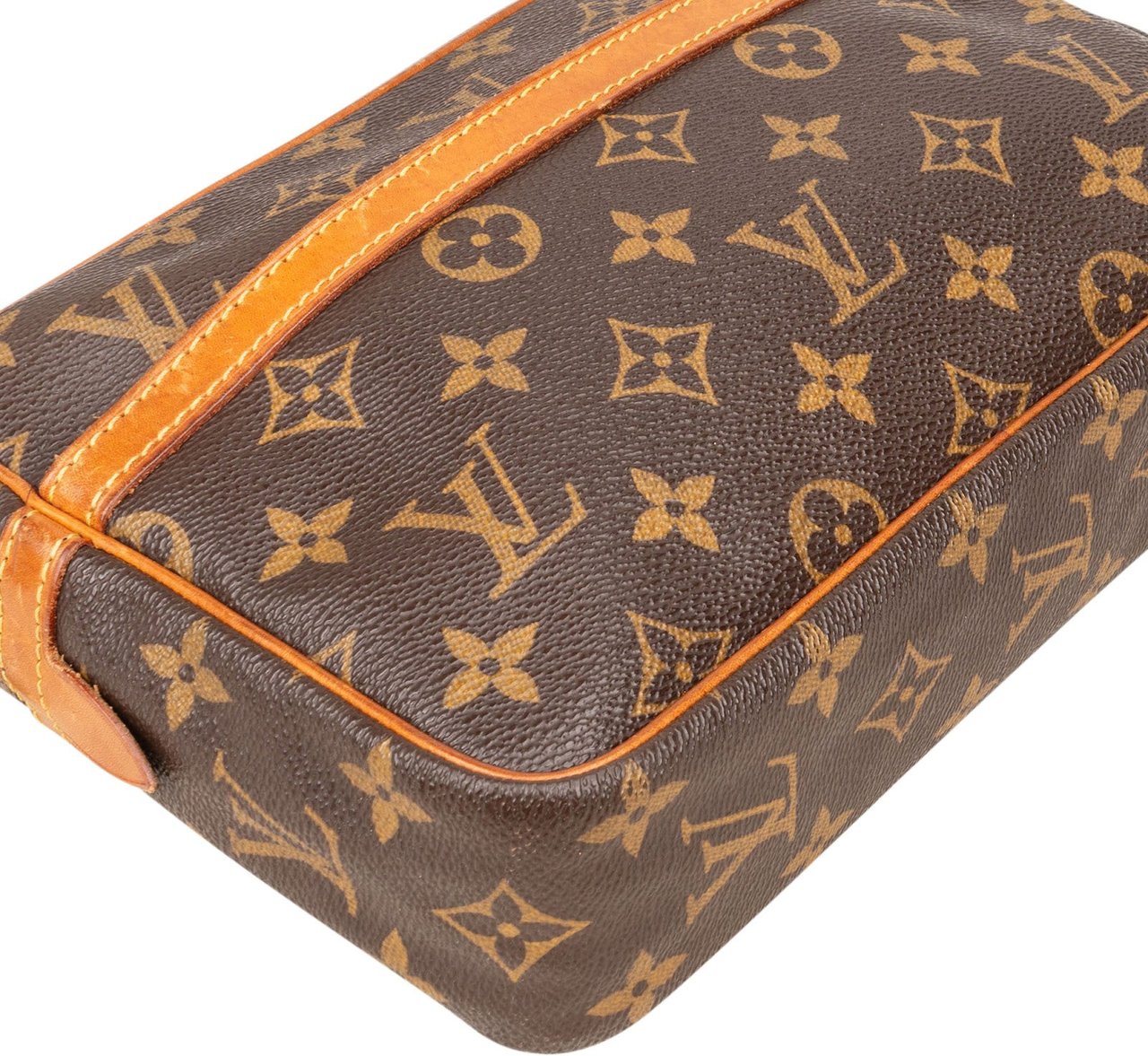 Louis Vuitton Louis Vuitton Monogram Canvas Compiegne 23 Clutch Bruin