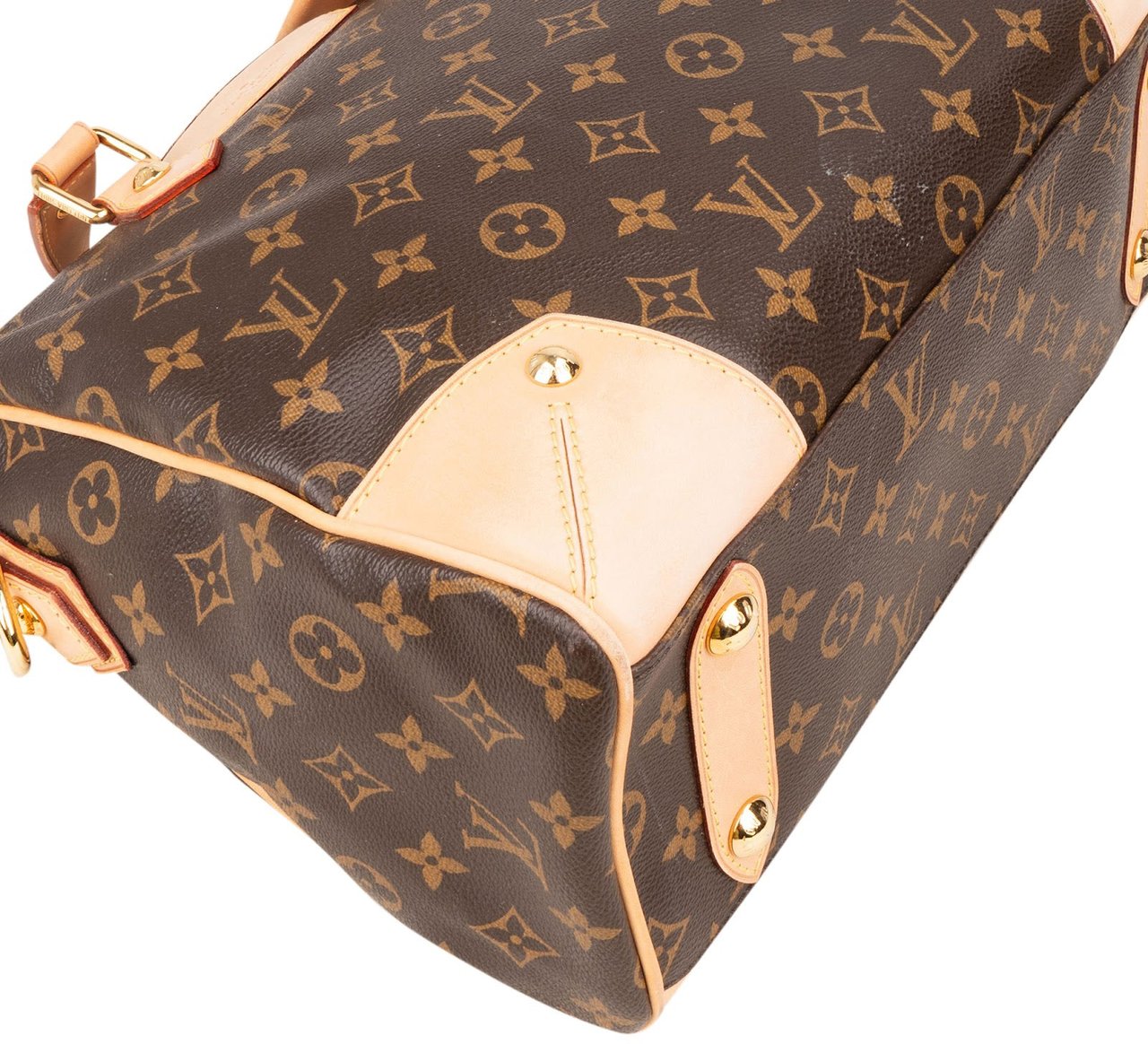 Louis Vuitton Louis Vuitton Canvas Monogram Retiro GM Handbag Bruin