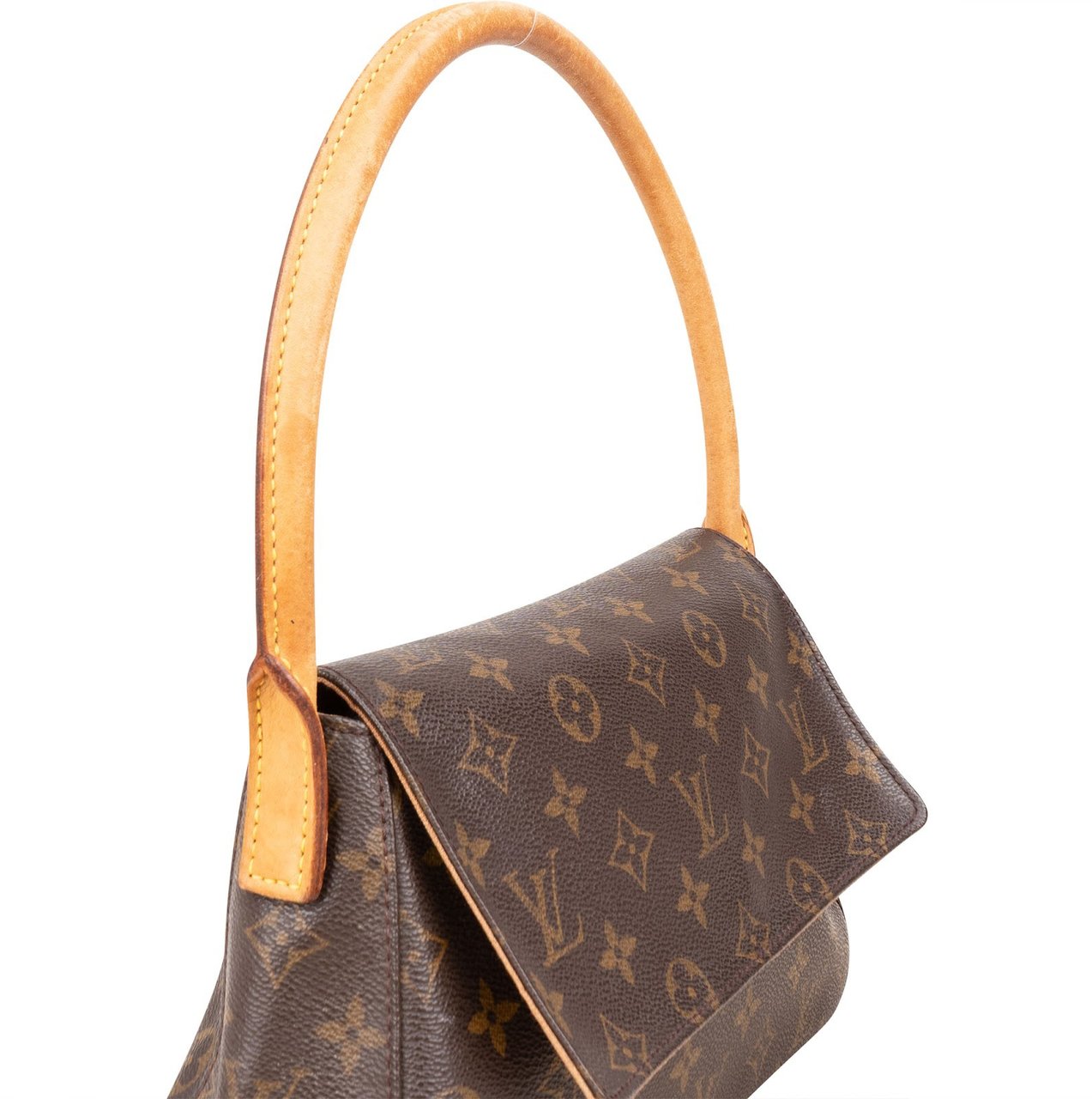 Louis Vuitton Louis Vuitton Monogram Canvas Mini Looping Shoulder Bag Bruin