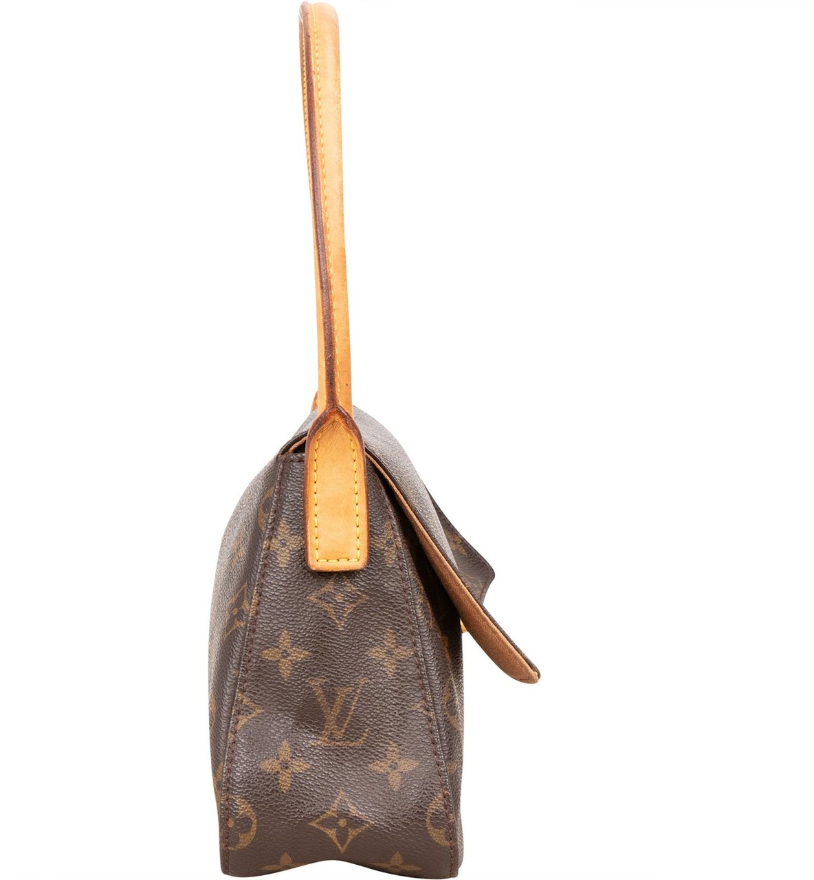 Louis Vuitton Louis Vuitton Monogram Canvas Mini Looping Shoulder Bag Bruin