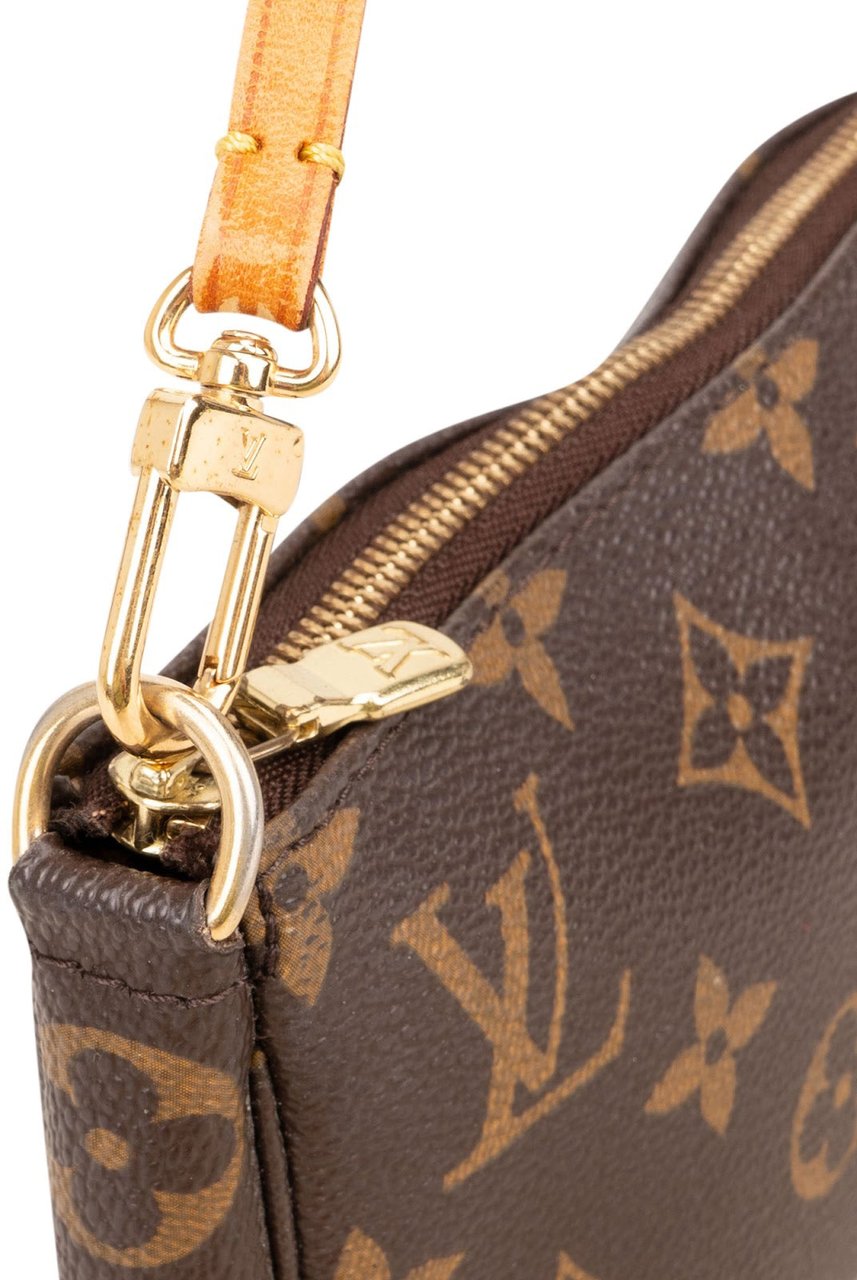 Louis Vuitton Louis Vuitton Monogram Canvas Pochette Accessoires Handbag Bruin