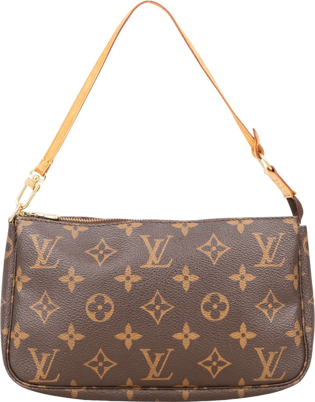 Louis Vuitton Louis Vuitton Monogram Canvas Pochette Accessoires Handbag Bruin