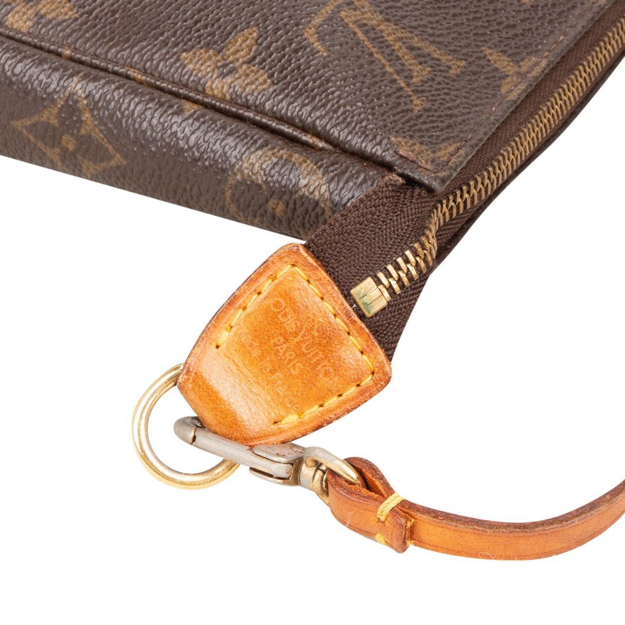 Louis Vuitton Louis Vuitton Monogram Canvas Pochette Accessoires Handbag Bruin