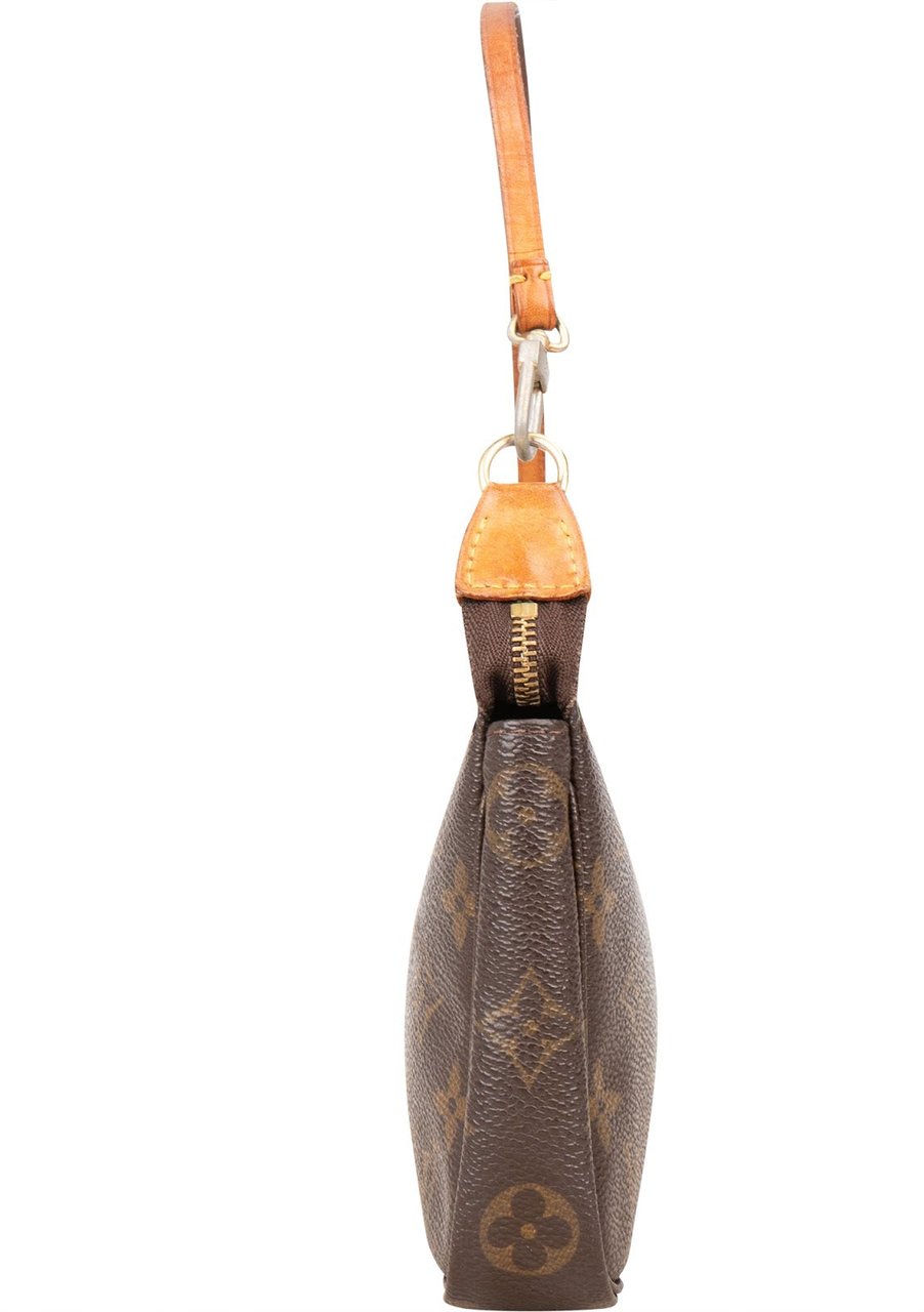 Louis Vuitton Louis Vuitton Monogram Canvas Pochette Accessoires Handbag Bruin