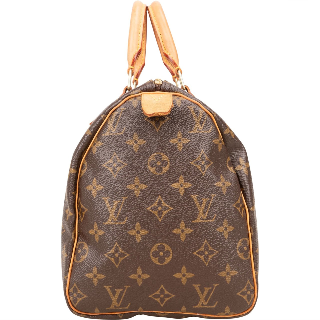 Louis Vuitton Louis Vuitton Monogram Canvas Speedy 30 Handbag Bruin
