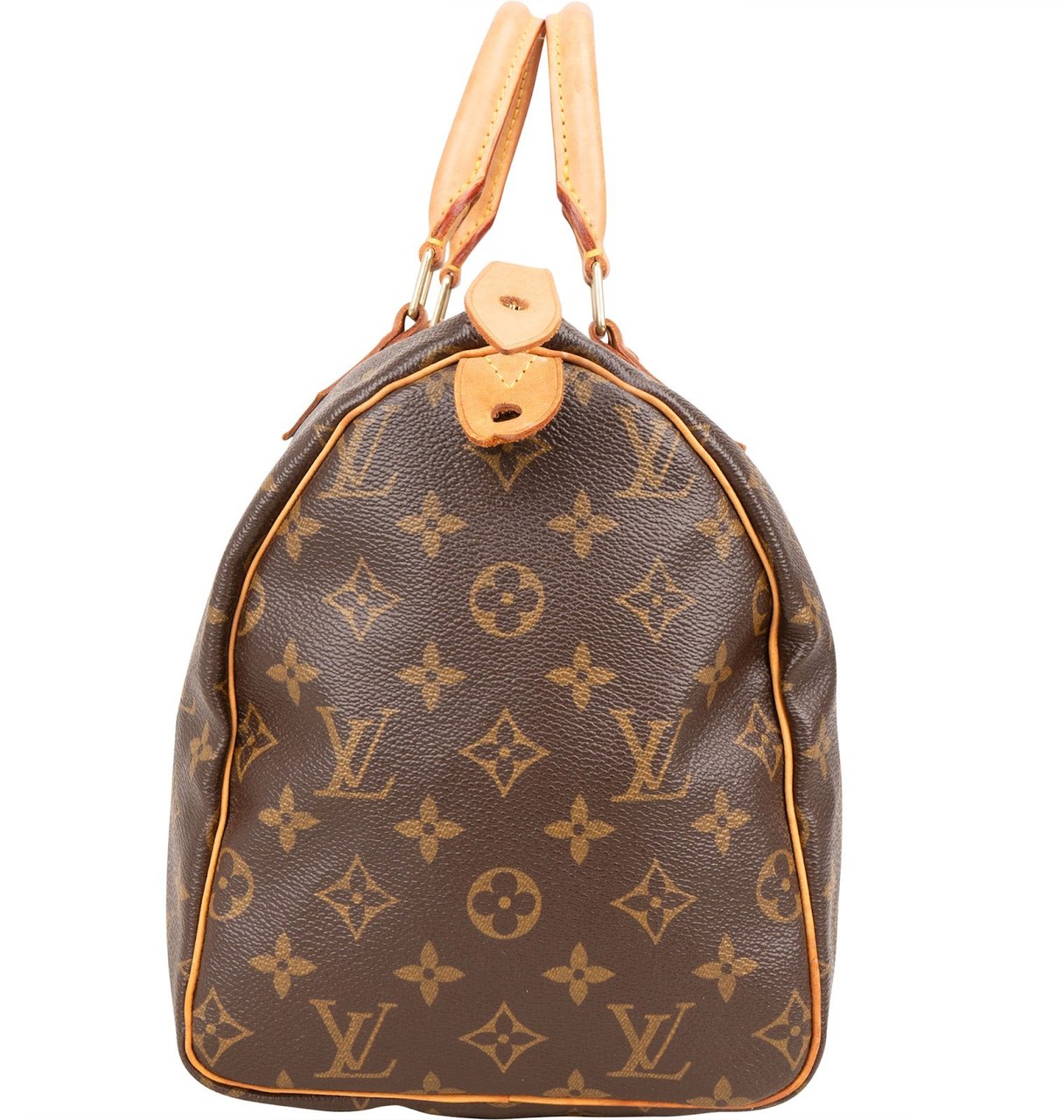 Louis Vuitton Louis Vuitton Monogram Canvas Speedy 30 Handbag Bruin