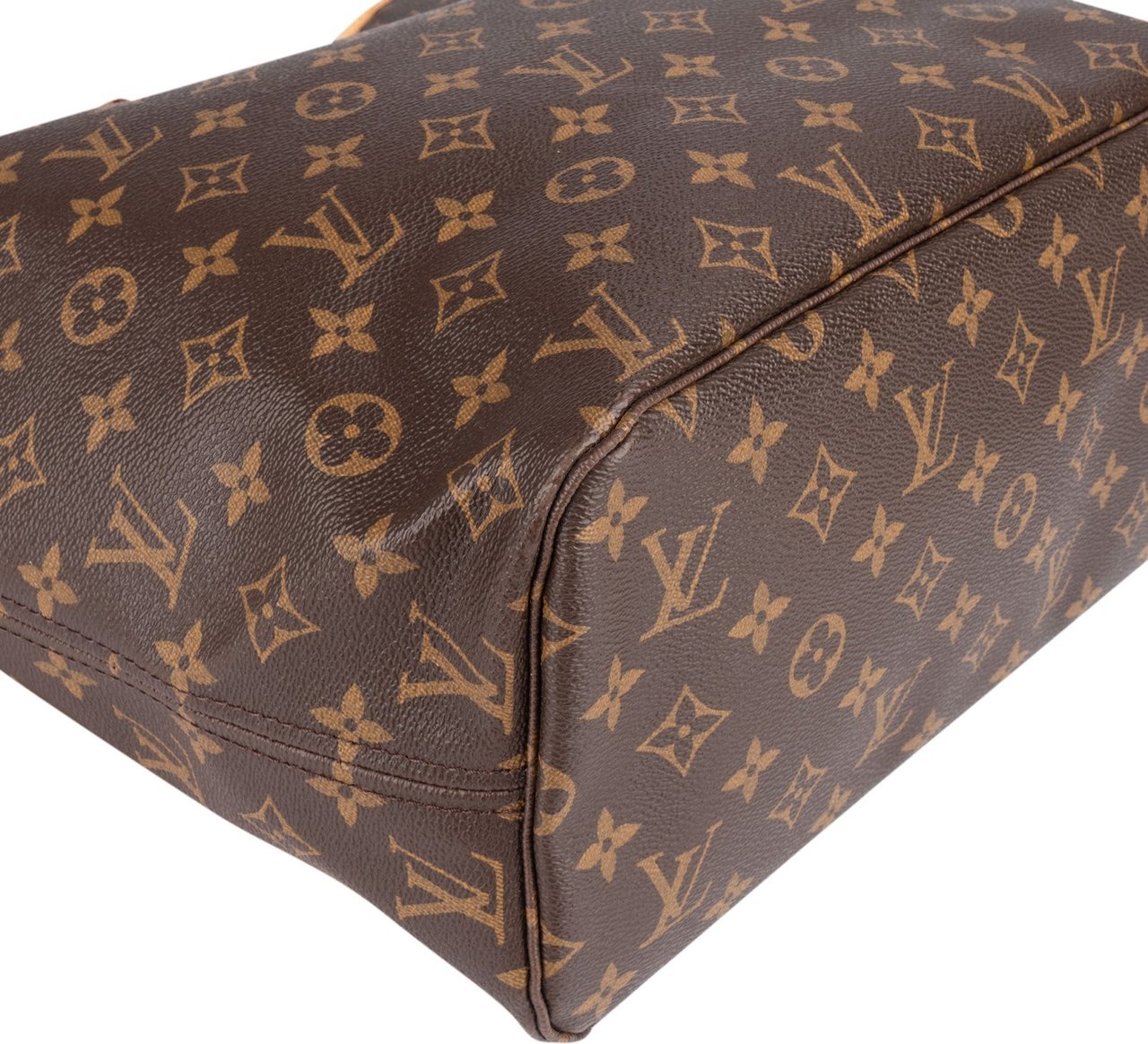Louis Vuitton Louis Vuitton Monogram Canvas Neverfull MM Shoulder Bag Bruin
