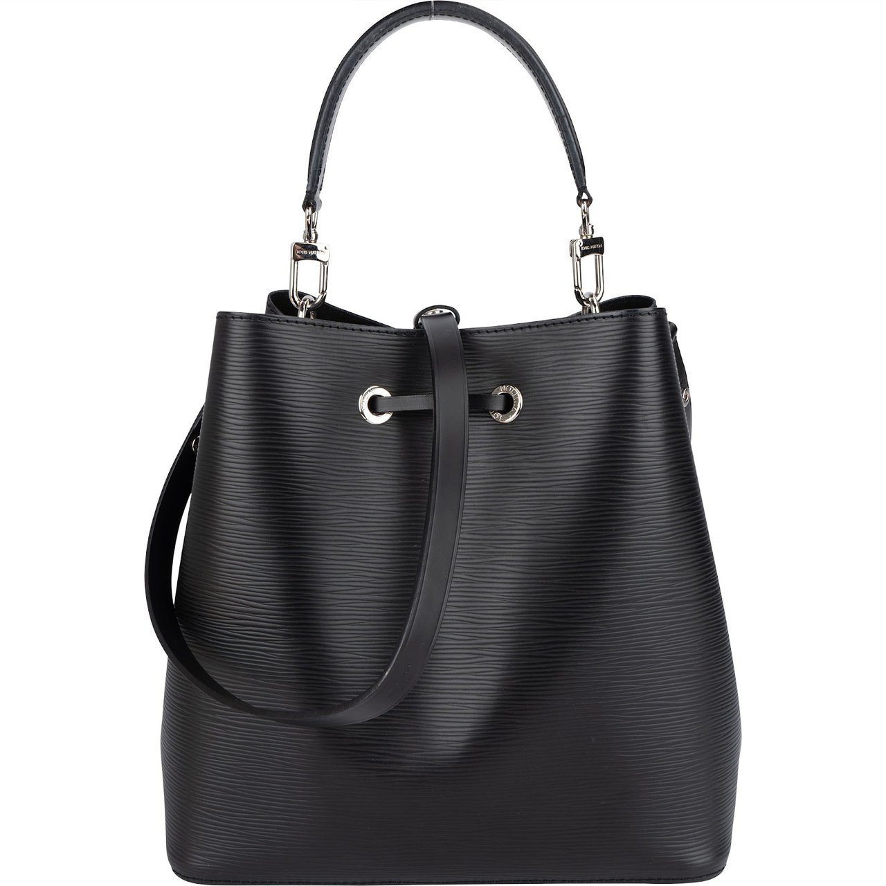 Louis Vuitton Louis Vuitton Noir Epi Leather NéoNoé Crossbody Bag Zwart