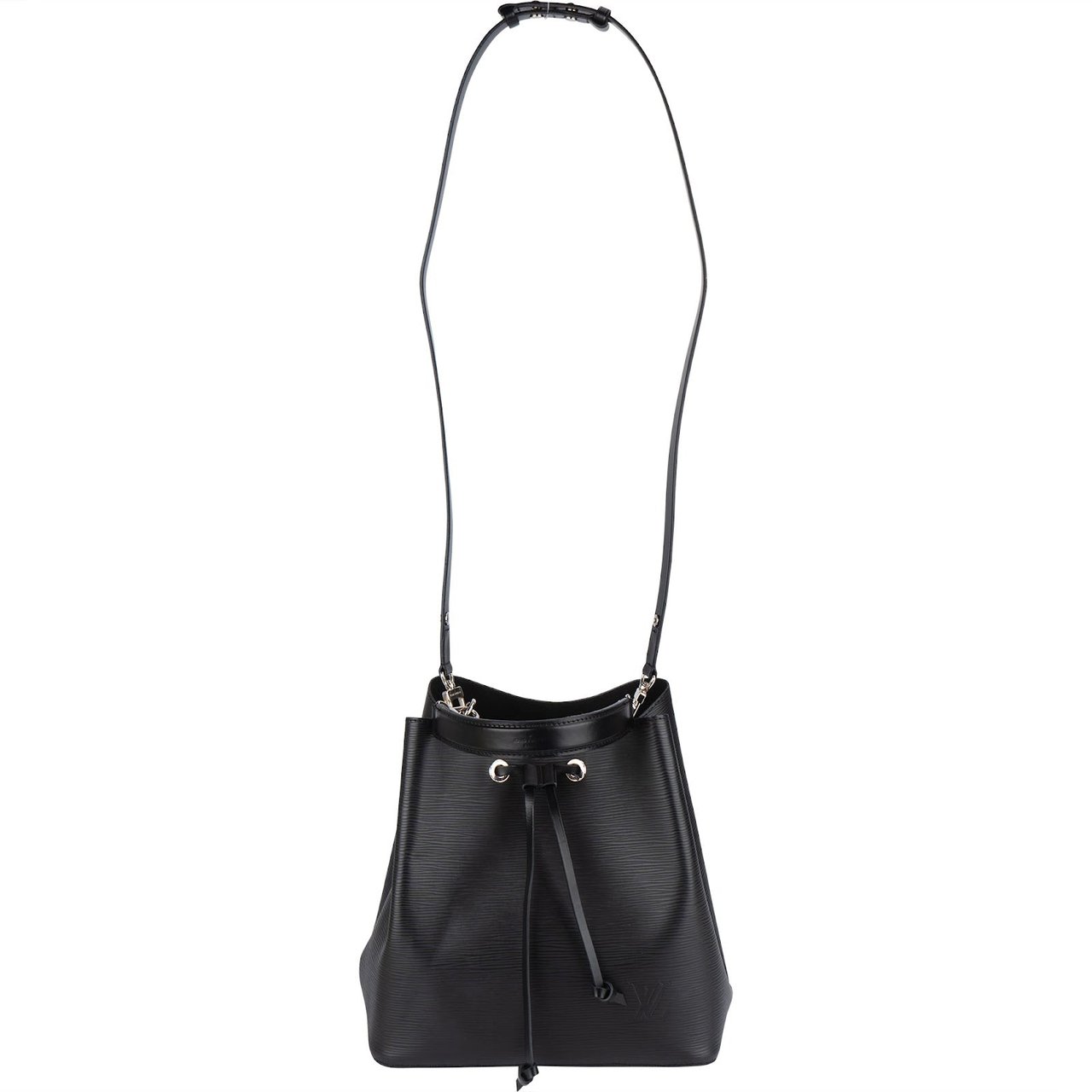 Louis Vuitton Louis Vuitton Noir Epi Leather NéoNoé Crossbody Bag Zwart