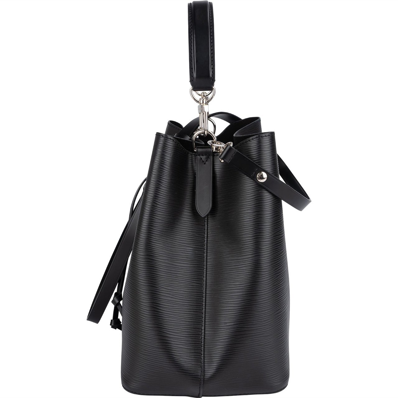 Louis Vuitton Louis Vuitton Noir Epi Leather NéoNoé Crossbody Bag Zwart