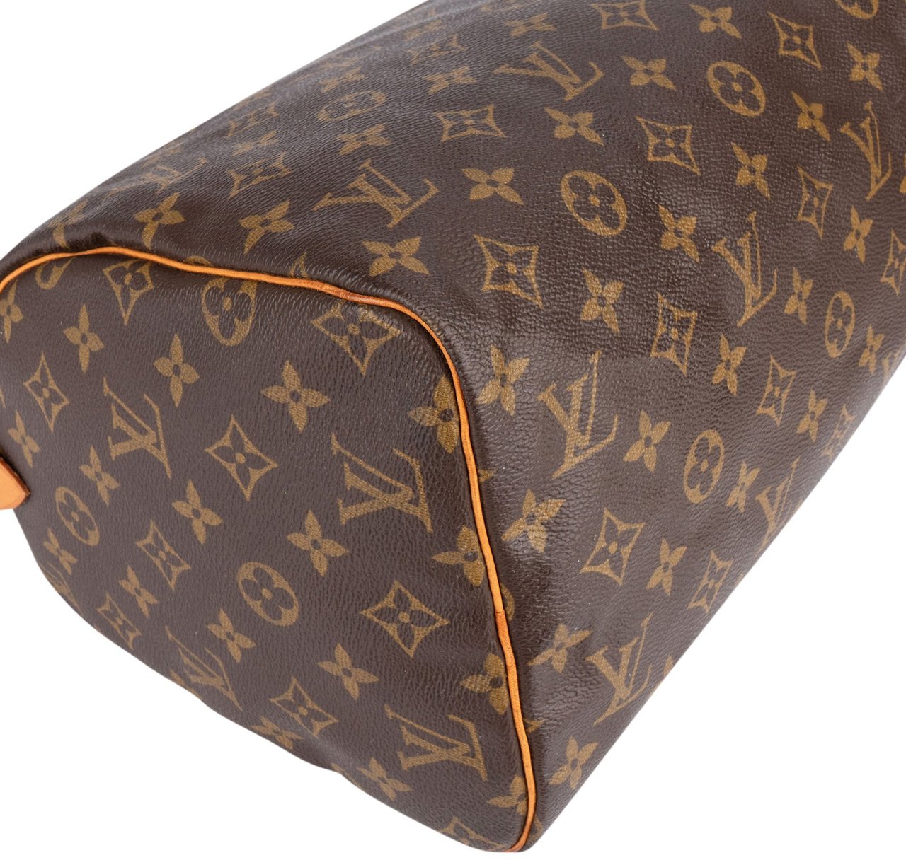 Louis Vuitton Louis Vuitton Monogram Canvas Speedy 30 Handbag Bruin