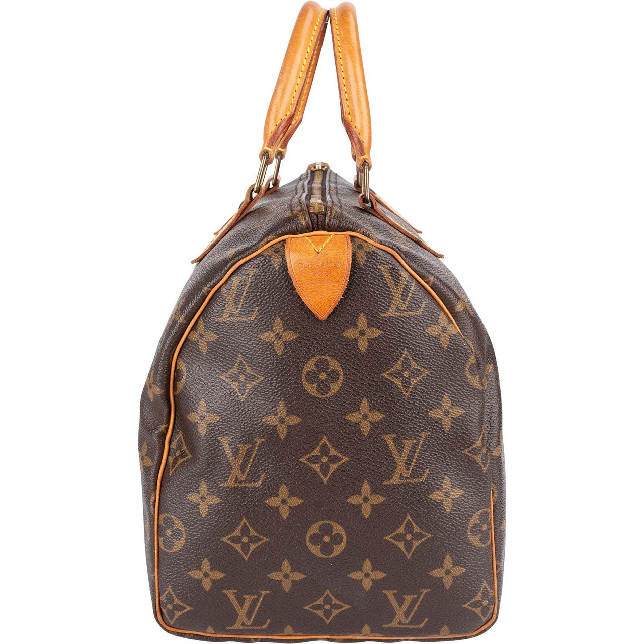 Louis Vuitton Louis Vuitton Monogram Canvas Speedy 30 Handbag Bruin