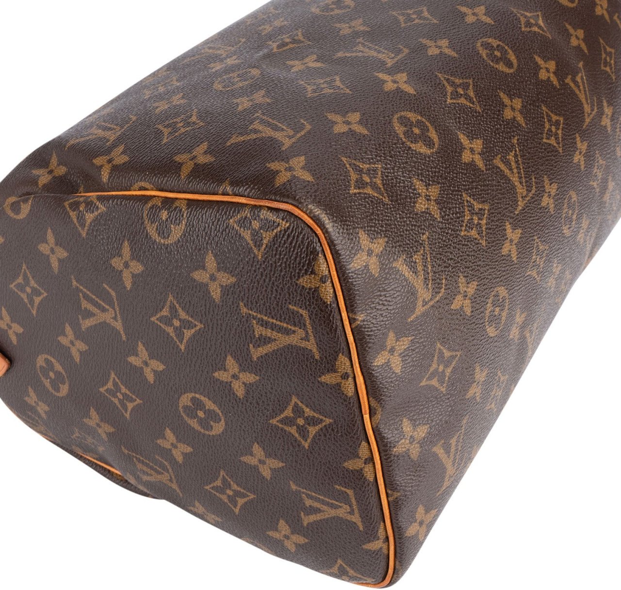 Louis Vuitton Louis Vuitton Monogram Canvas Speedy 30 Handbag Bruin