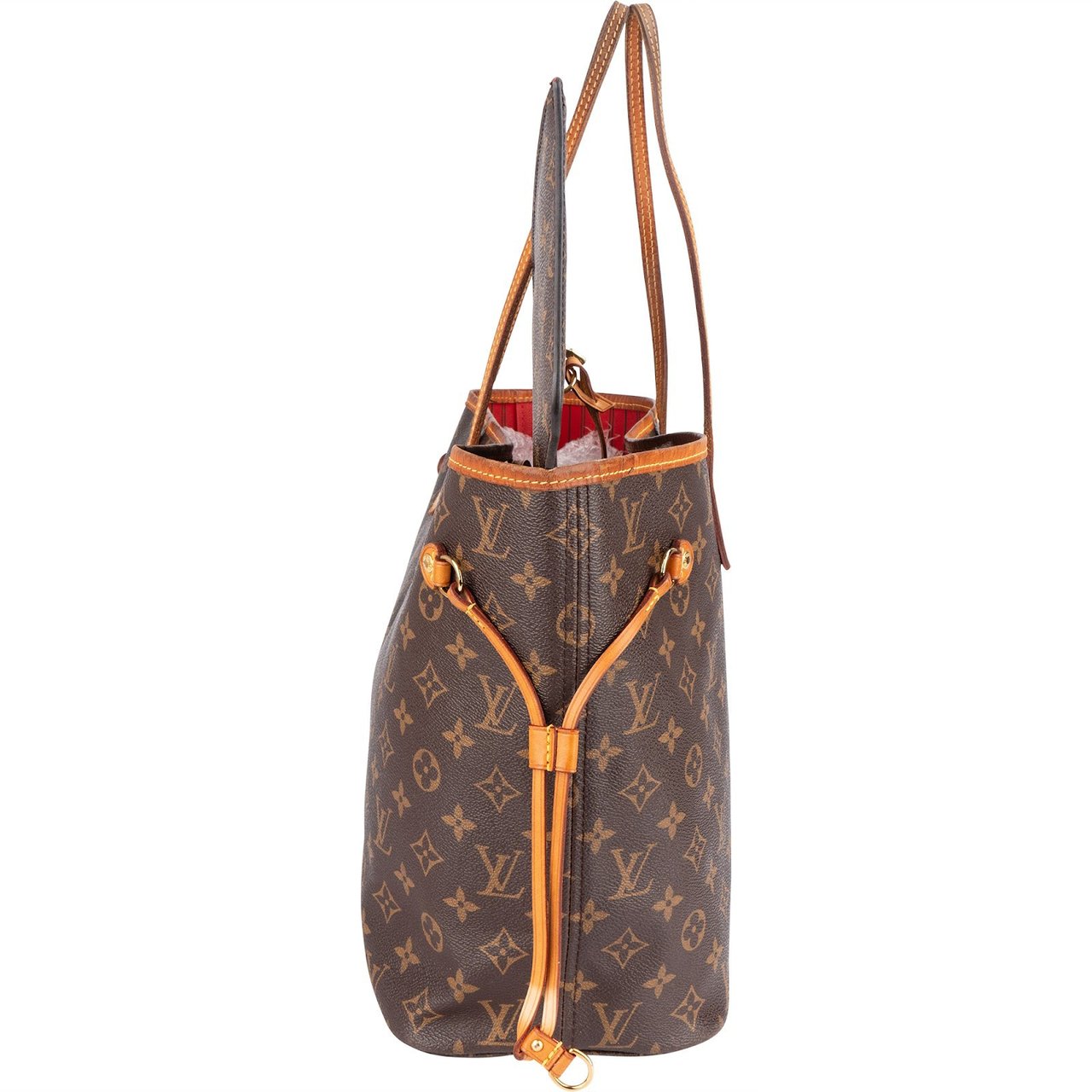 Louis Vuitton Louis Vuitton Monogram Canvas Neverfull MM Shoulder Bag Bruin