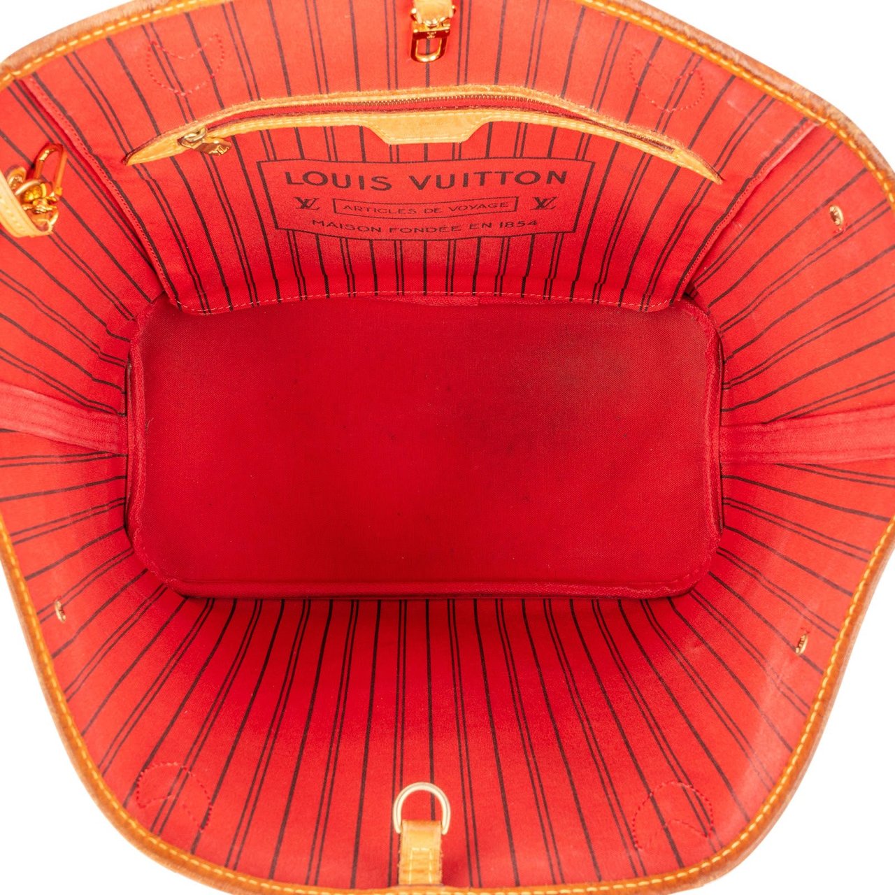 Louis Vuitton Louis Vuitton Monogram Canvas Neverfull MM Shoulder Bag Bruin