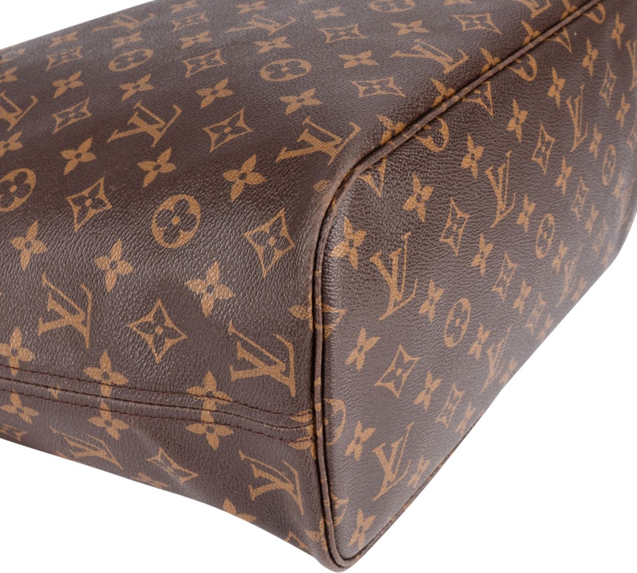 Louis Vuitton Louis Vuitton Monogram Canvas Neverfull MM Shoulder Bag Bruin