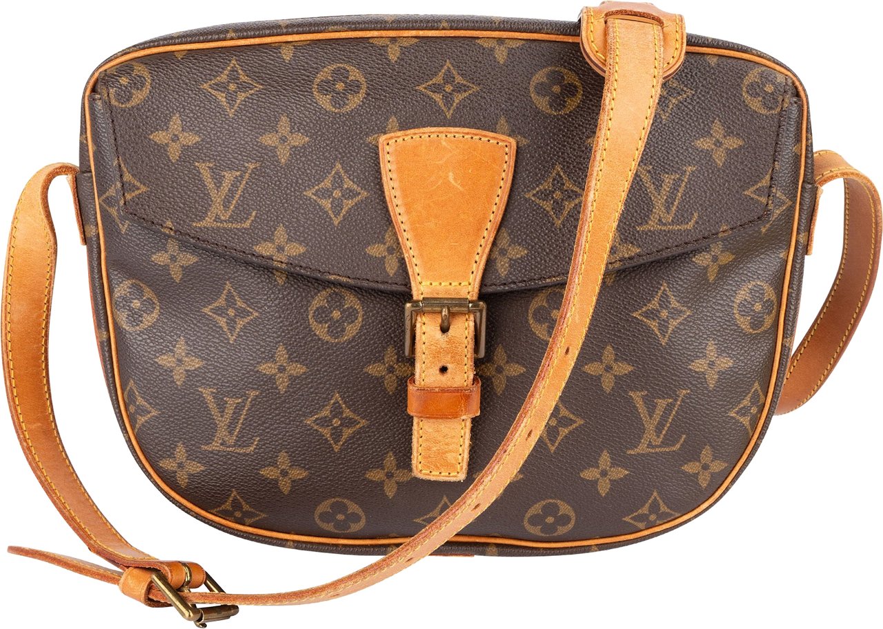 Louis Vuitton Louis Vuitton Monogram Canvas Jeune Fille GM Crossbody Bag Bruin