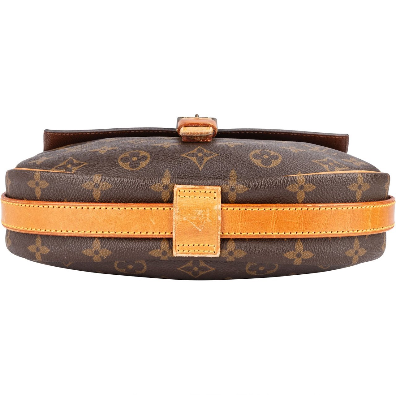 Louis Vuitton Louis Vuitton Monogram Canvas Jeune Fille GM Crossbody Bag Bruin