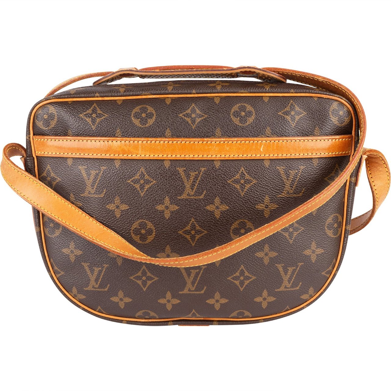 Louis Vuitton Louis Vuitton Monogram Canvas Jeune Fille GM Crossbody Bag Bruin