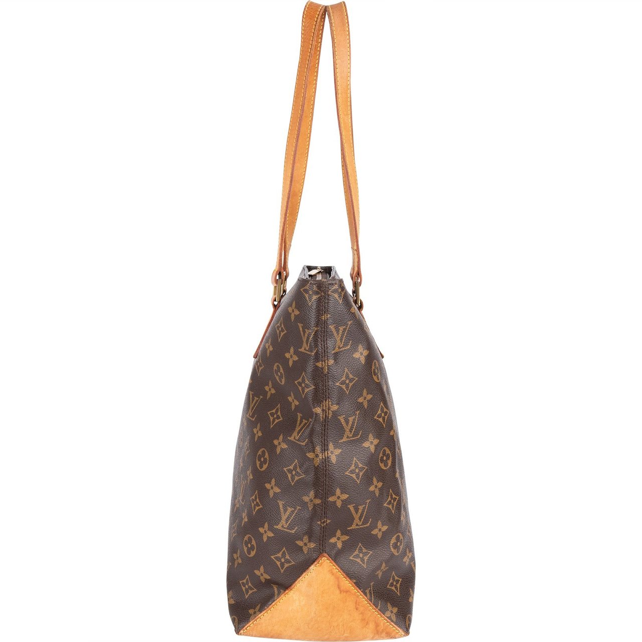 Louis Vuitton Louis Vuitton Monogram Canvas Cabas Mezzo Shoulder Bag Bruin