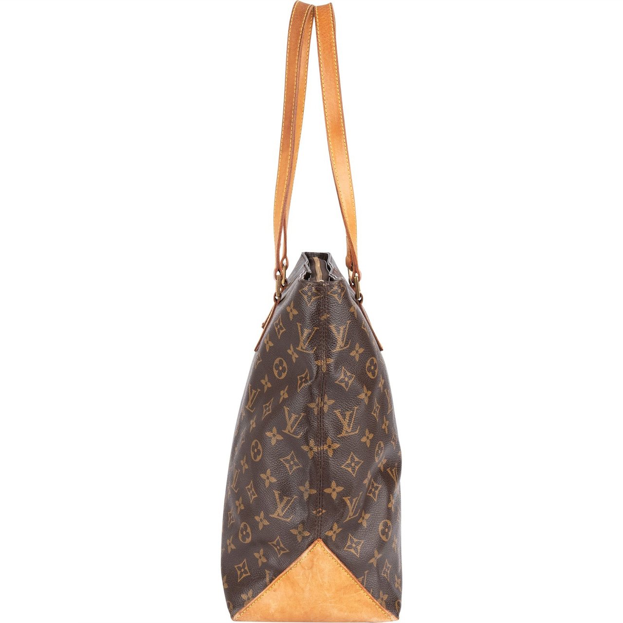 Louis Vuitton Louis Vuitton Monogram Canvas Cabas Mezzo Shoulder Bag Bruin