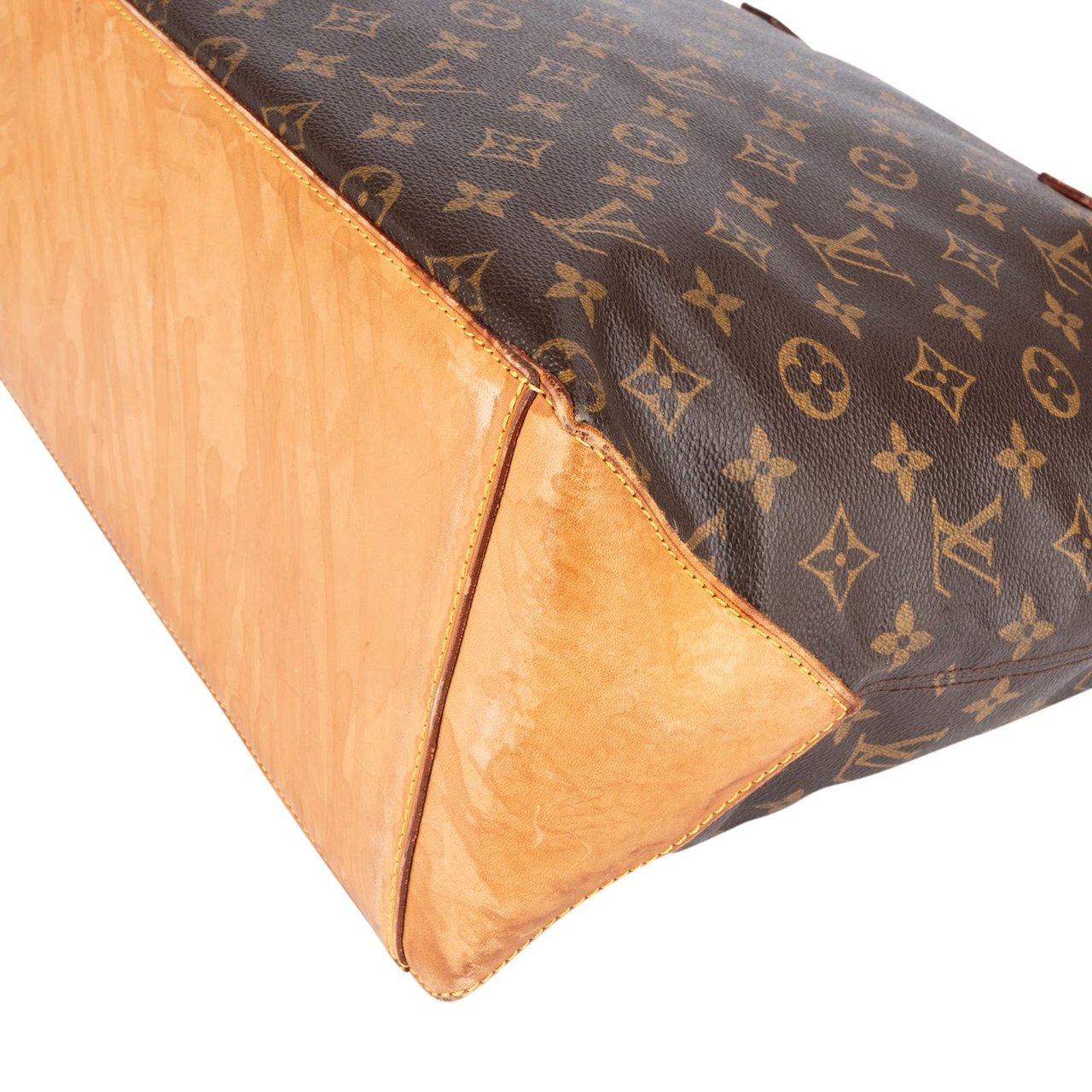 Louis Vuitton Louis Vuitton Monogram Canvas Cabas Mezzo Shoulder Bag Bruin