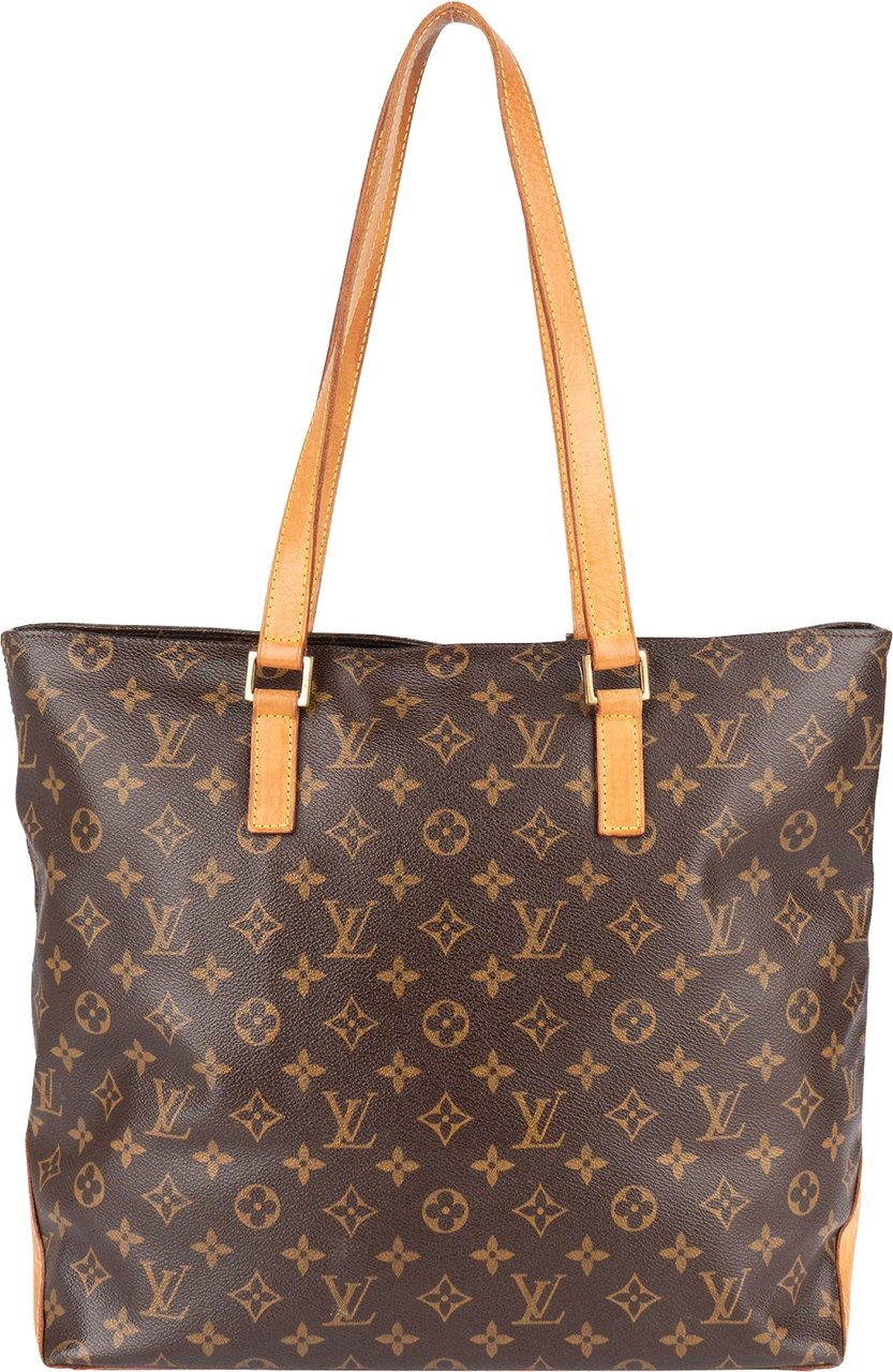 Louis Vuitton Louis Vuitton Monogram Canvas Cabas Mezzo Shoulder Bag Bruin