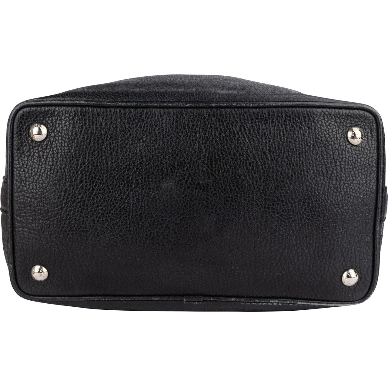 Louis Vuitton Louis Vuitton Noir Tobago Leather T & B Globe Cabas Handbag Zwart