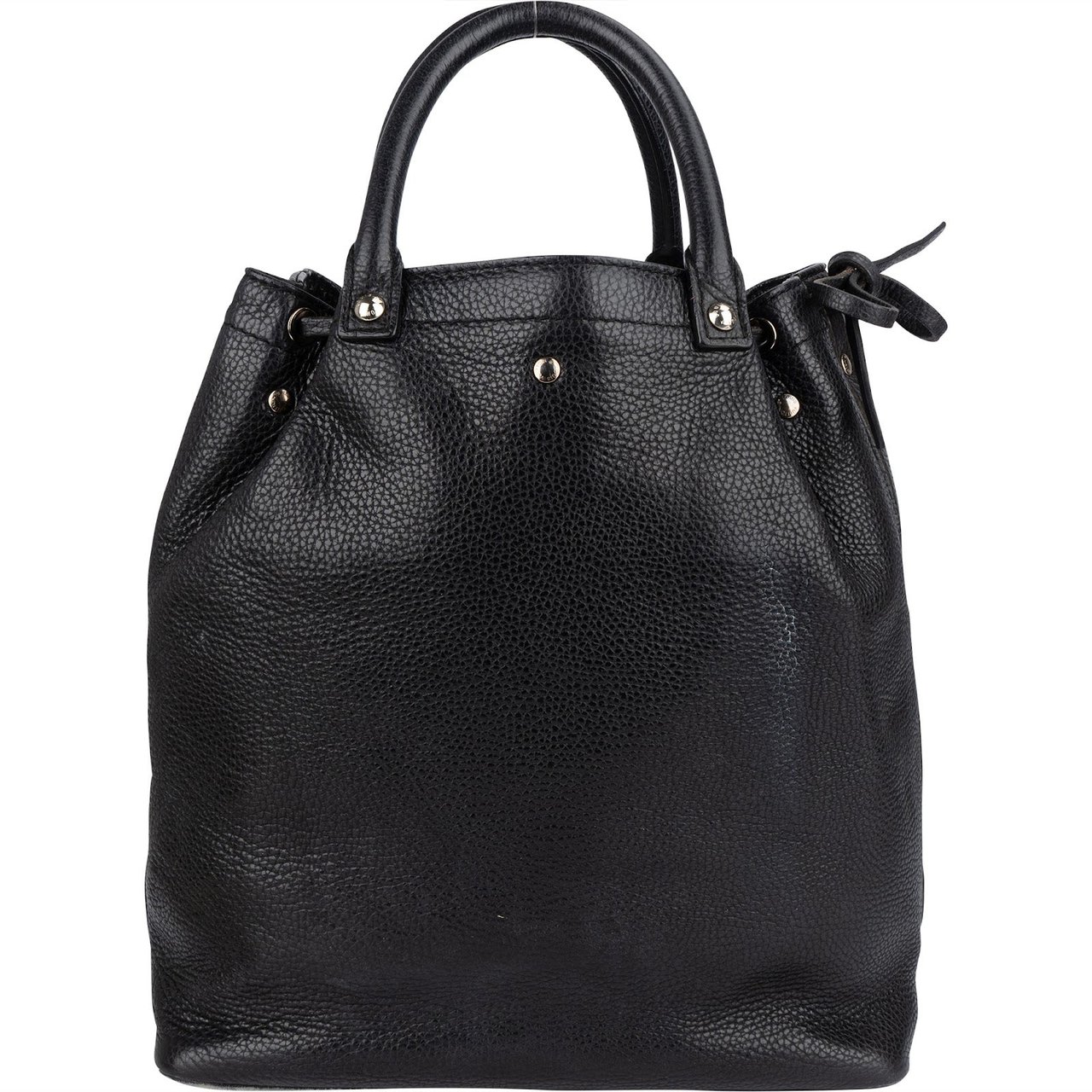 Louis Vuitton Noir Tobago Leather T & B Globe Cabas Handbag Zwart