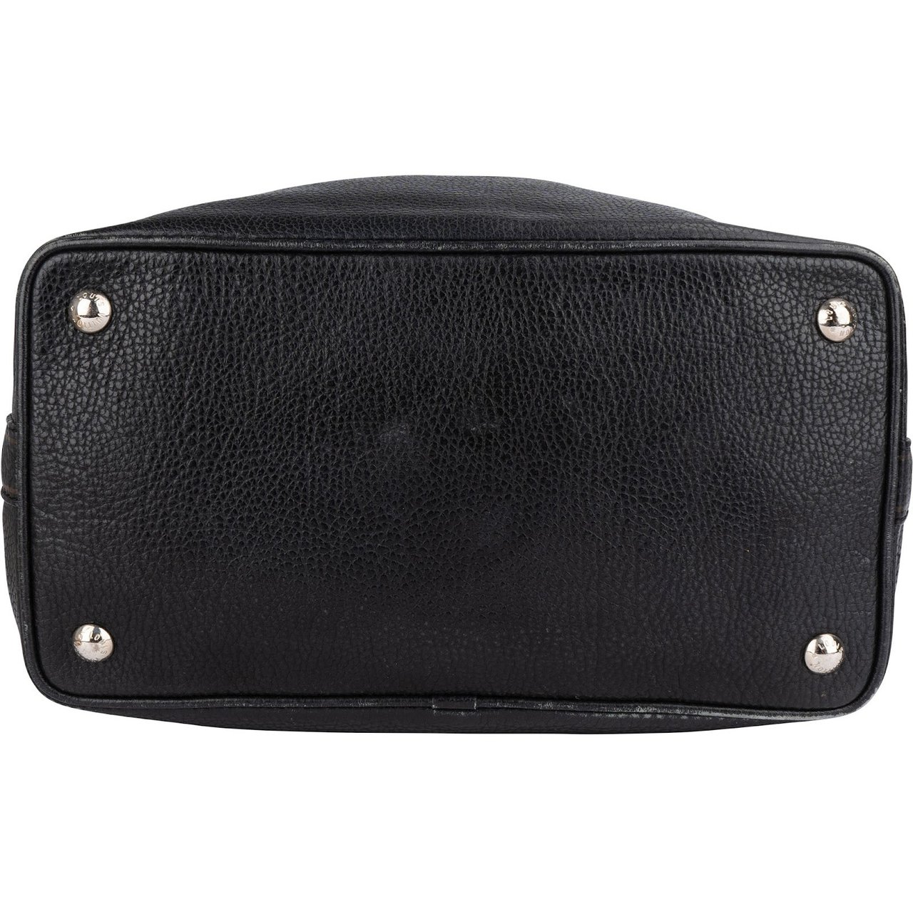 Louis Vuitton Noir Tobago Leather T & B Globe Cabas Handbag Zwart