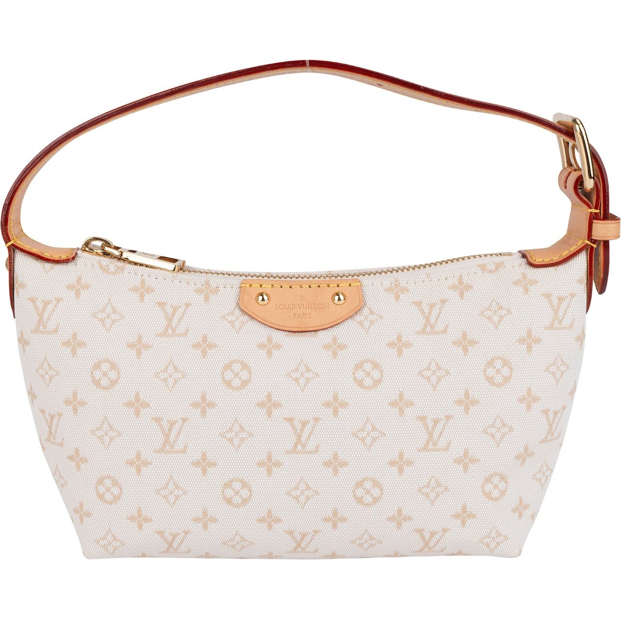 Louis Vuitton Louis Vuitton Monogram Mini Lin Hills Pochette Accessoires Handbag Wit