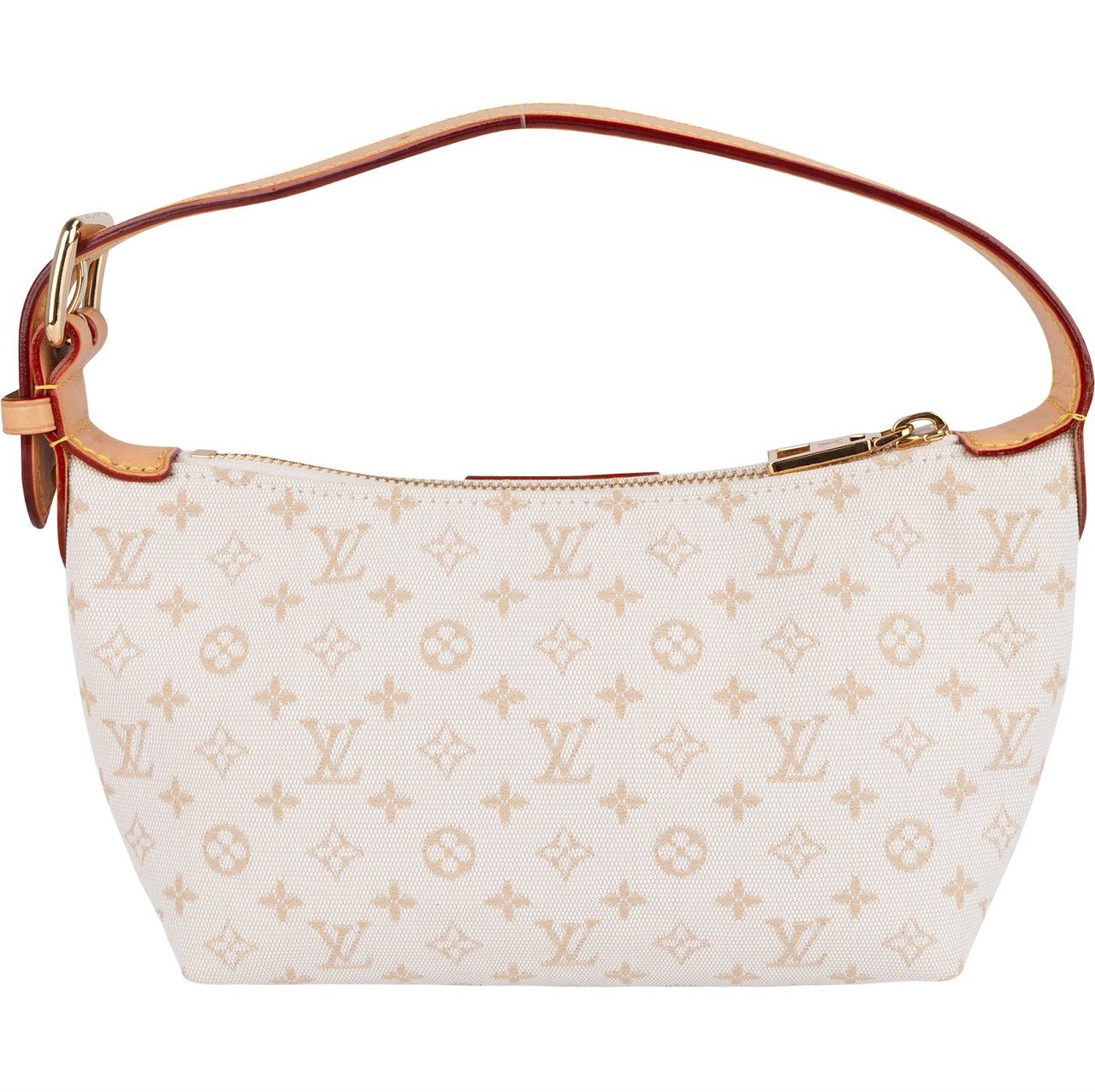 Louis Vuitton Louis Vuitton Monogram Mini Lin Hills Pochette Accessoires Handbag Wit