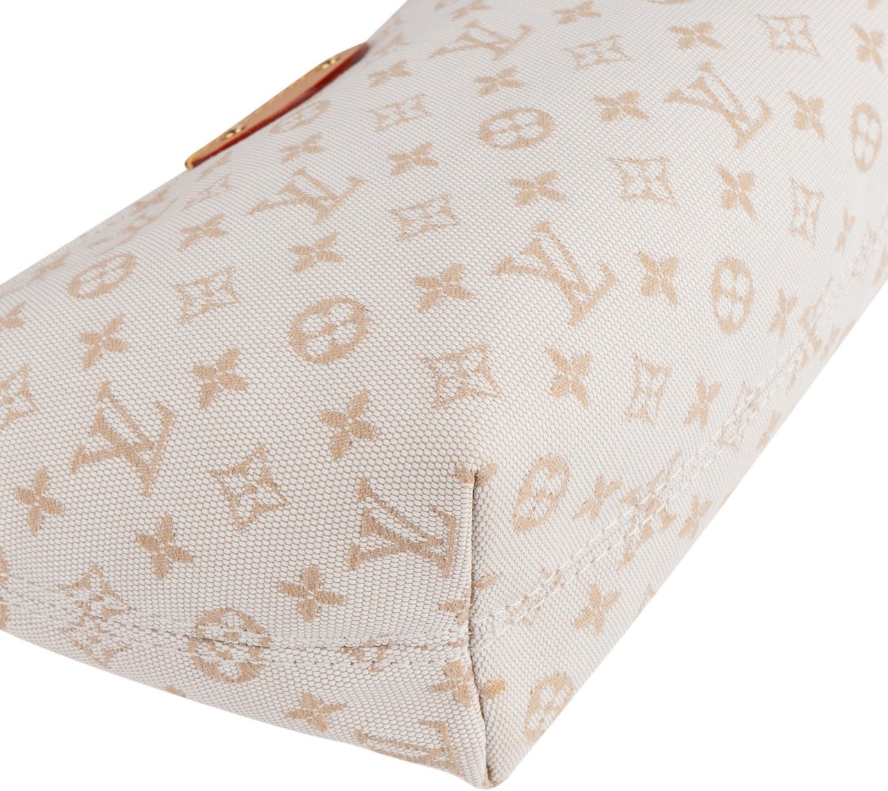 Louis Vuitton Louis Vuitton Monogram Mini Lin Hills Pochette Accessoires Handbag Wit