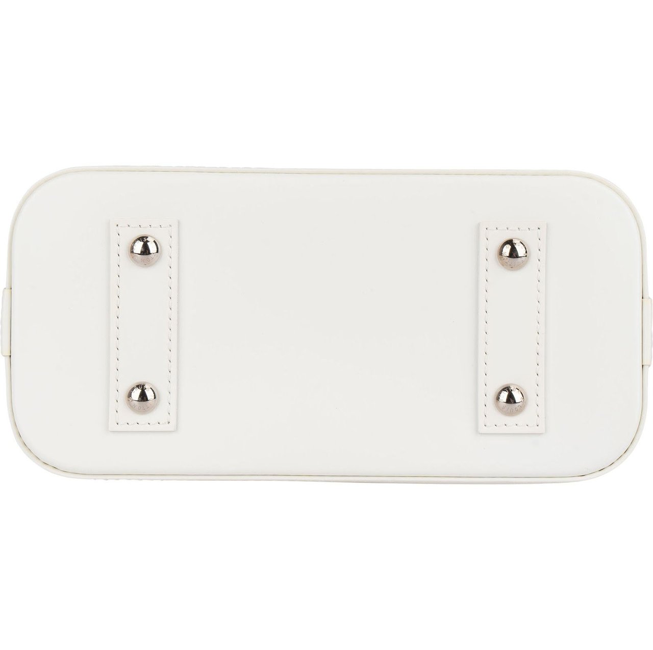 Louis Vuitton White Epi Leather x Yayoi Kusama Alma BB Handbag Wit