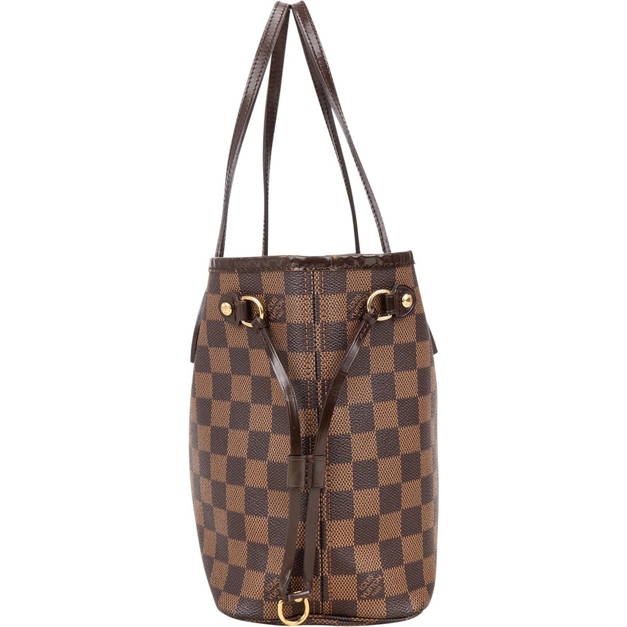 Louis Vuitton Louis Vuitton Monogram Damier Ebene Neverfull PM Shoulder Bag Bruin