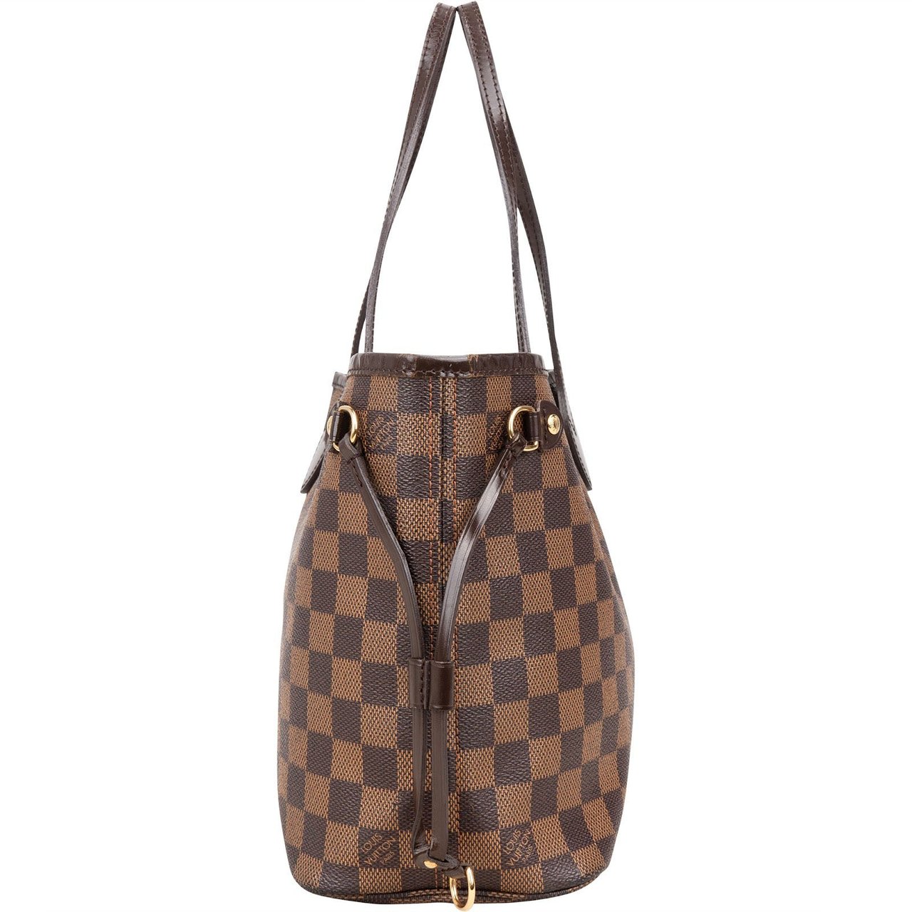 Louis Vuitton Louis Vuitton Monogram Damier Ebene Neverfull PM Shoulder Bag Bruin