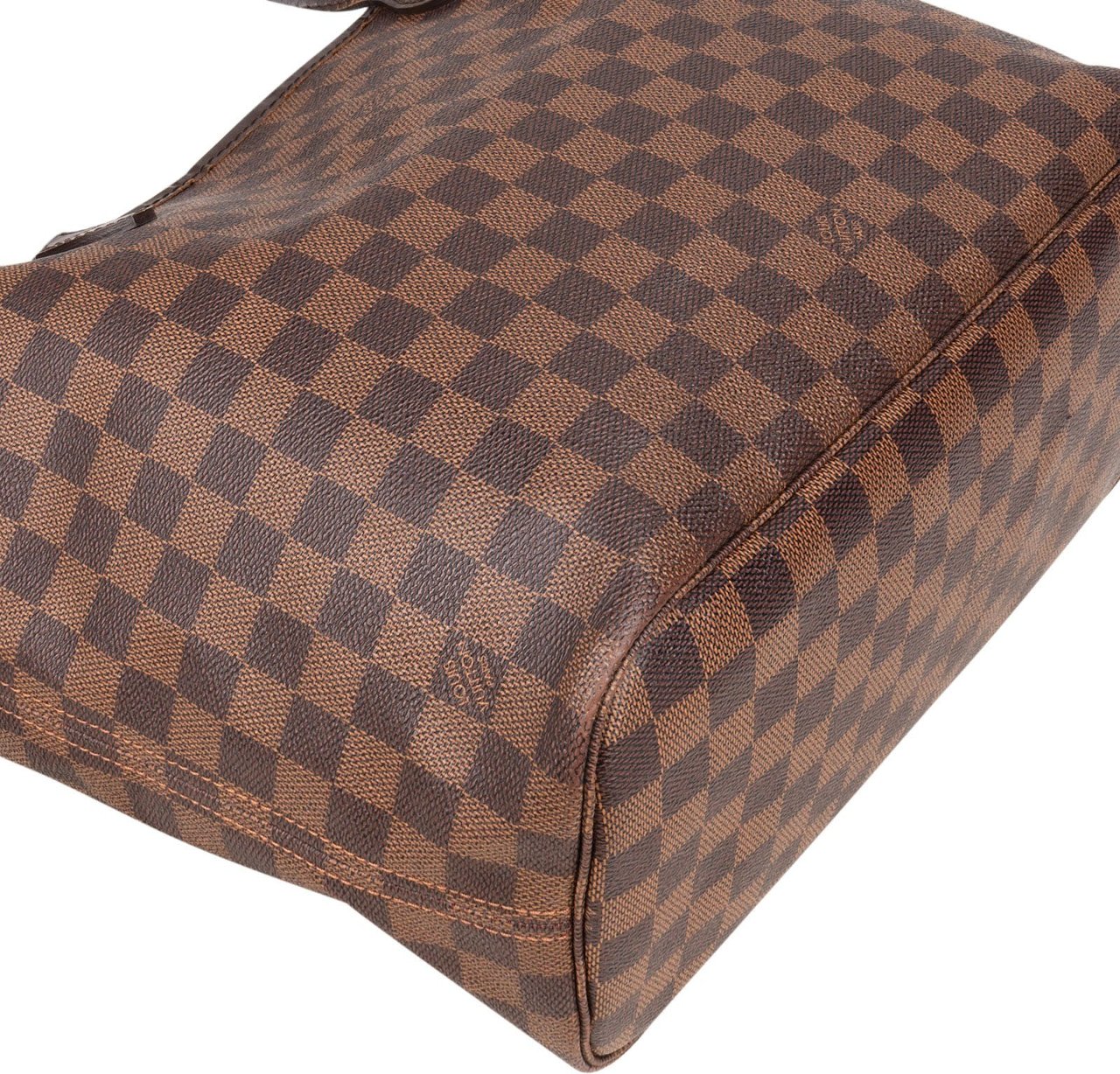 Louis Vuitton Louis Vuitton Monogram Damier Ebene Canvas Neverfull MM Shoulder Bag Bruin