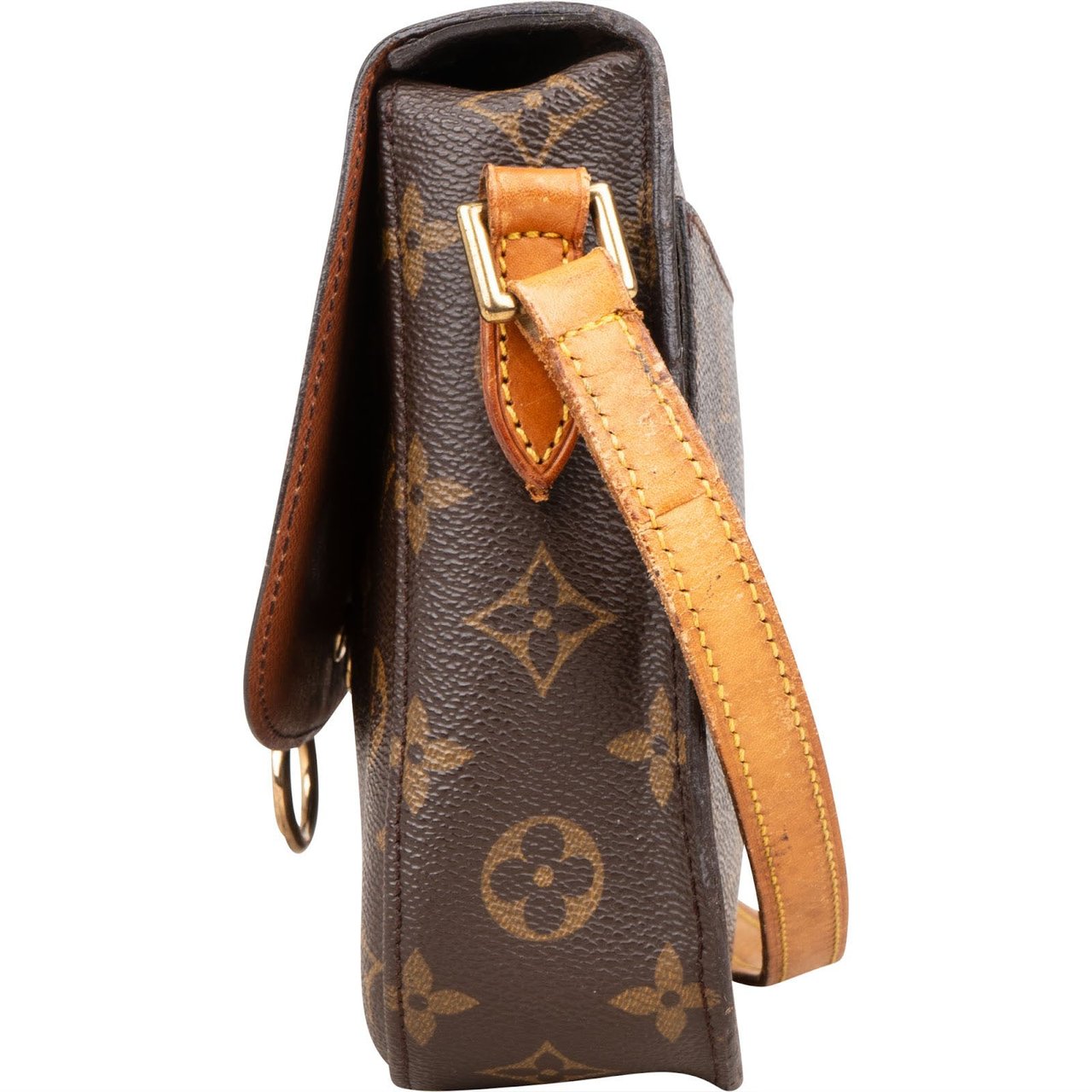 Louis Vuitton Louis Vuitton Monogram Canvas Saint Cloud MM Crossbody Bag Bruin