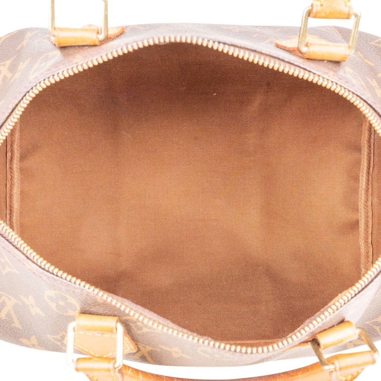 Louis Vuitton Louis Vuitton Monogram Canvas Speedy 30 Handbag Bruin