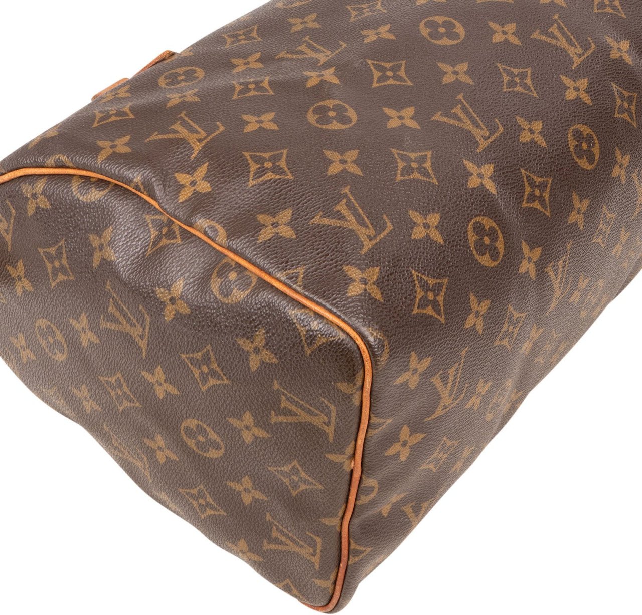 Louis Vuitton Louis Vuitton Monogram Canvas Speedy 30 Handbag Bruin