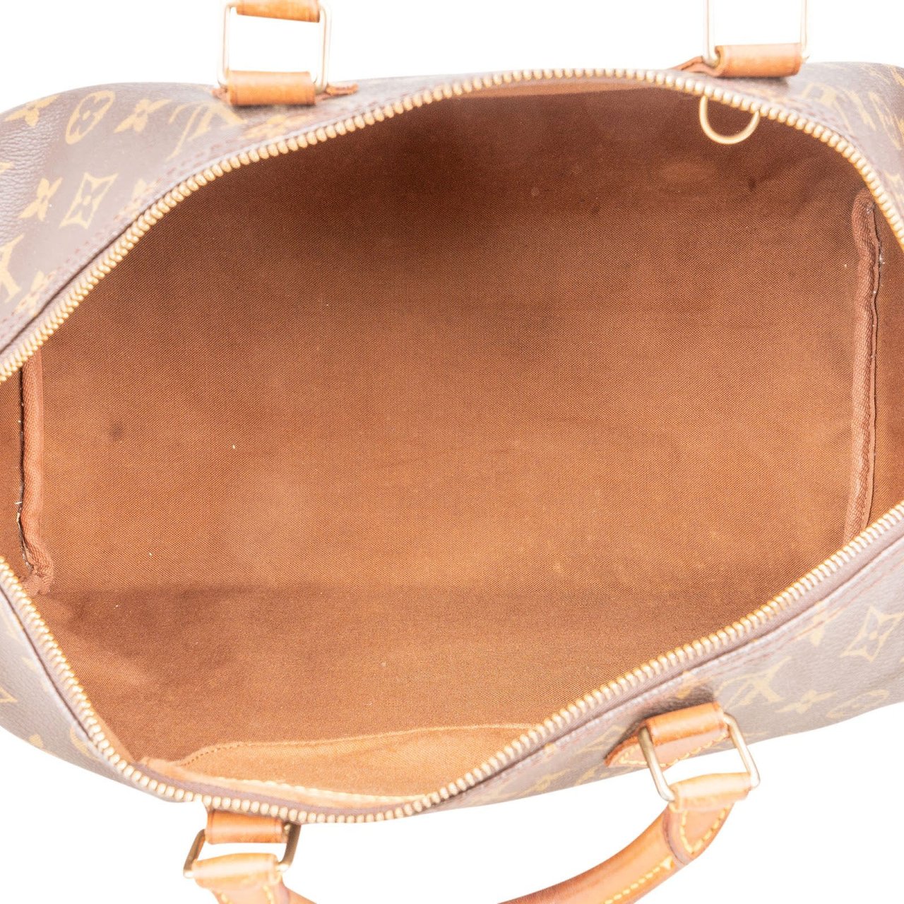 Louis Vuitton Louis Vuitton Monogram Canvas Speedy 40 Handbag Bruin