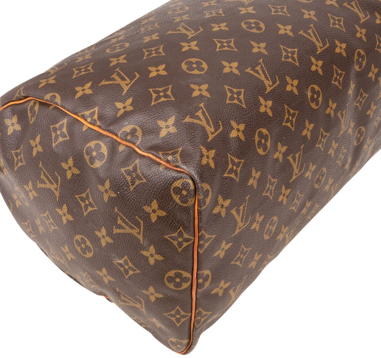 Louis Vuitton Louis Vuitton Monogram Canvas Speedy 40 Handbag Bruin