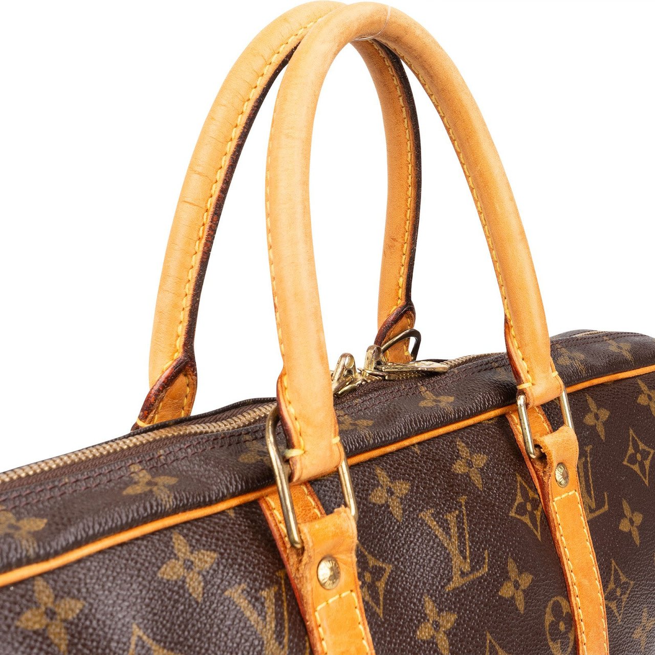 Louis Vuitton Louis Vuitton Monogram Canvas Porte Documents Business Handbag Bruin