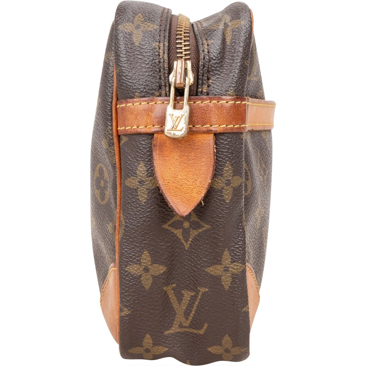 Louis Vuitton Louis Vuitton Canvas Monogram Compiegne 28 Clutch Bruin